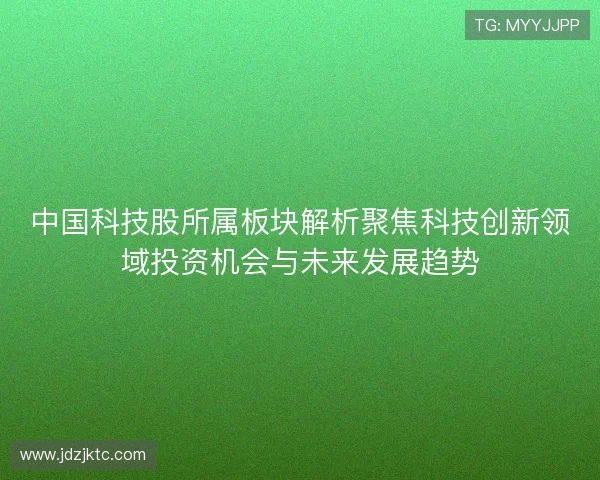 中国科技股所属板块解析聚焦科技创新领域投资机会与未来发展趋势 中国科技股所属板块解析聚焦科技创新领域投资机会与未来发展趋势